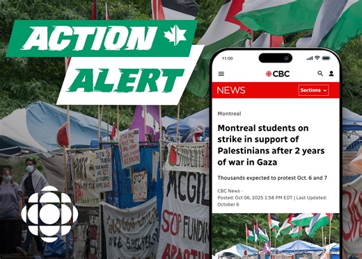 CBC News Sanitizes Extreme Claims From Fringe Anti-Israel Activists