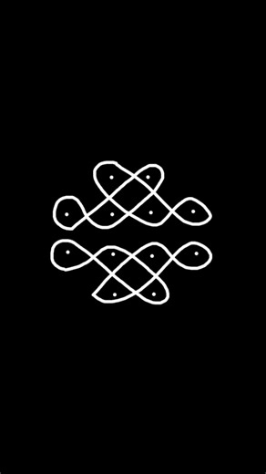 #easyrangolikolam #4dotskolam #simplemuggulu