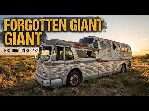 Forgotten for 60 Years: Resurrecting an American Icon | 1954 Greyhound Scenicruiser Restoration