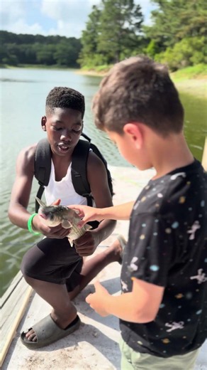 🎣 Our First Fish Ever! Beginner Fishing Adventure #Fishing #FirstFish #BeginnerFishing