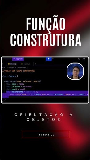 Live Objeto Literal, Classe e This no JavaScript com Replit