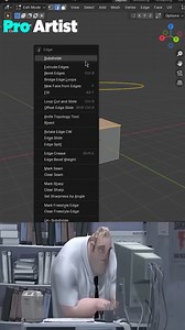 ⚙️ Noob vs Pro: Bridge Edge Loops in Blender! 🧱 Noob artist fills gaps one face at a time... ⚡ Pro artist uses Bridge Edge Loops – connects edges instantly! 💡 Learn this Blender hack & level up your modeling! 📩 Need CGI product animation? Let’s talk! 📱 923047314715 jaggustudioofficial@gmail.com #3d #3danimation #blender #blendertutorial #jaggustudio | Jaggu Studio