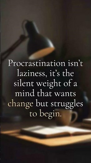 Procrastination & Motivation | A Powerful Reality Quote to Break the Cycle #powerfulyou #mystrength