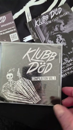Thanks Marisa and Klubb Död for this suprise in my mail box today @MarzipanMoonlight