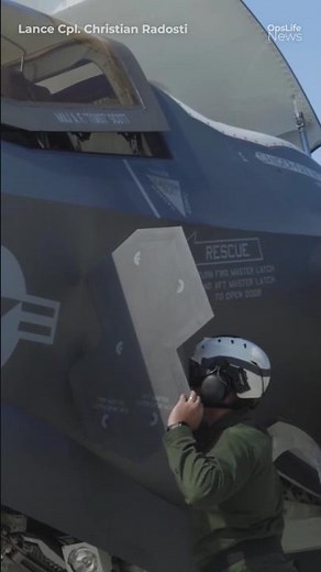 F-35B’s Hidden Ladder — A Smart Stealth Feature