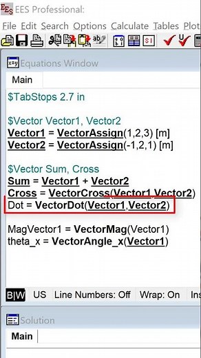 New Feature! Vectors