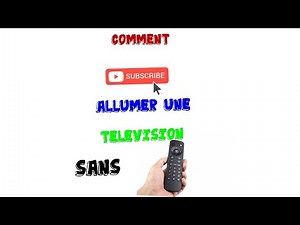 Astuce :Allumer une télévision sans télécommande