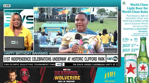 BEFORE THE FUN: 51st Independence celebrations underway at historic Clifford Park | Eyewitness News Bahamas
