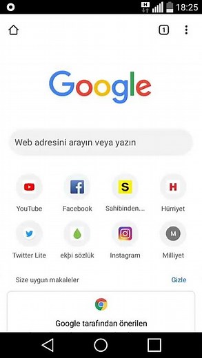 Telefondan Google Arama Geçmişini Silme (Chrome Uygulmasının Geçmişini Temizleme)