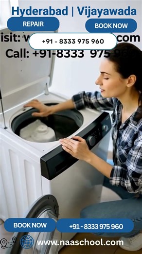 Washing Machine Repair in Hyderabad & Vijayawada | Fast Doorstep Service | All Brands Repaired
