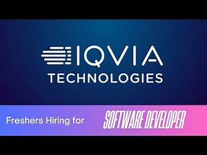 IQVIA Mass Hiring | Software Developer Role | PL/SQL, Shell Scripting |Bangalore | Hybrid |Apply Now