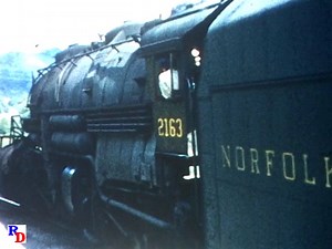 It appears the person filming this wonderful footage is on the caboose of one steam freight and catches 3 others passing. From the Main Line Motion Pictures show "Norfolk & Western Steam in the 1950s Volume 3" https://rfd.video/NWSteam3 | Steam Giants