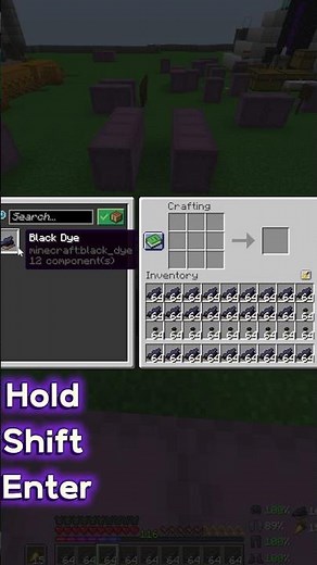 HOW TO FAST CRAFT IN MINECRAFT TO MAKE LIFE EASIER!!! #minecraft #smp #hermitcraft #donutsmp