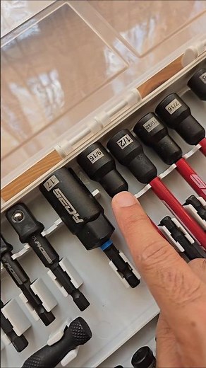 41-Piece Magnetic Nut Driver Set | SAE & Metric Sizes 1/4"–9/16" + 5–14mm