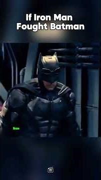 Iron Man vs Batman… The Winner Isn’t Who You Think 🤯