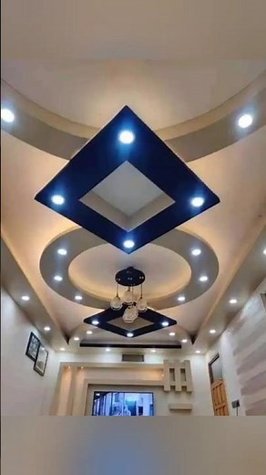 Low Cost gypsum board ceiling design ideas for living room and bedroom