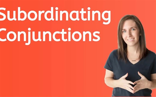 Subordinating Conjunctions