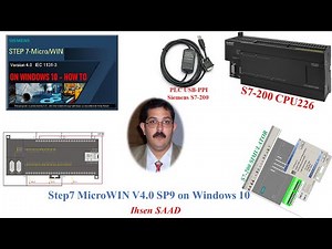 S7 200 CPU226 : Step7 MicroWIN V4.0 SP9 on Windows 10
