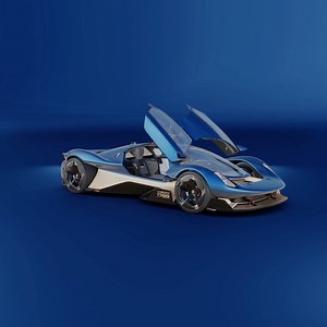 Martin Chatelier on Instagram: "Turn around VISION 1789 in its « Historical blue » livery @visionautomobiles #visionautomobiles #vision1789 #conceptcar #hypercar #supercar #racecar #carmodel #f1 #carvideos #bluecar #car"