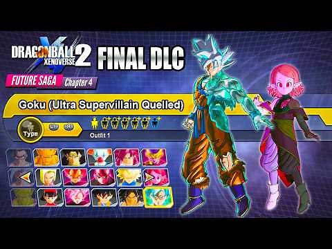 NEW FINAL DLC CHARACTERS UNLOCKED! - All Skills & Transformations Gameplay - Dragon Ball Xenoverse 2