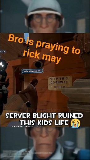 Dude Has Meltdown Over Server blight #tf2