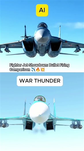 ✈️🧨"Fighter Jet Showdown: Bullet Firing Comparison" #fighterjet #airforce #military #fighterplane
