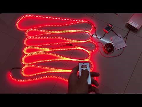 How to control 100Ft TM1812 300X Dream Color LED Strip Lights