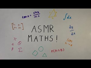 [ASMR] Solving Maths Problems - The ASMR Index