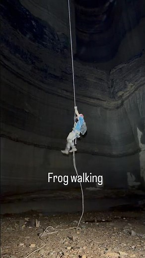 3 fast, efficient ways to climb rope without falling off! #climbing #caving