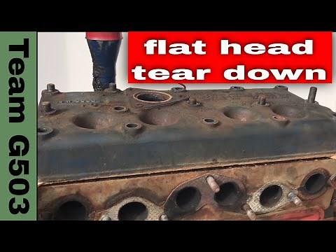 How To Disassemble The Willys MB Ford GPW L134 Engine Team G503