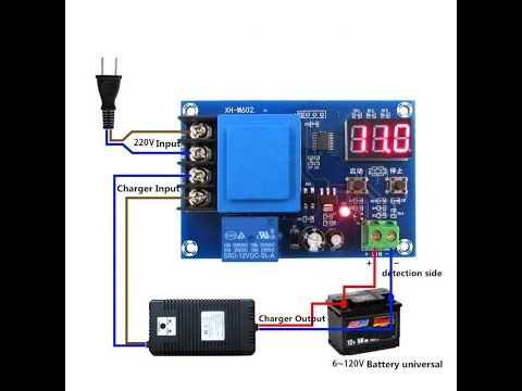 Complete Review of Chinese Electronic Module for Car Battery Charger - How it works