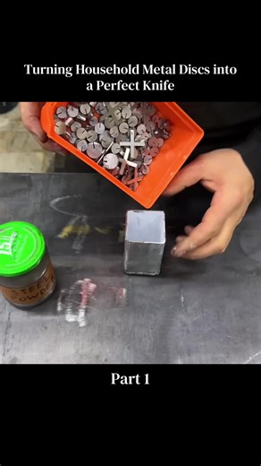 Transform Metal Discs into a Perfect Knife - Part 1