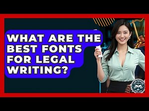 What Are The Best Fonts For Legal Writing? - Law School Prep Hub