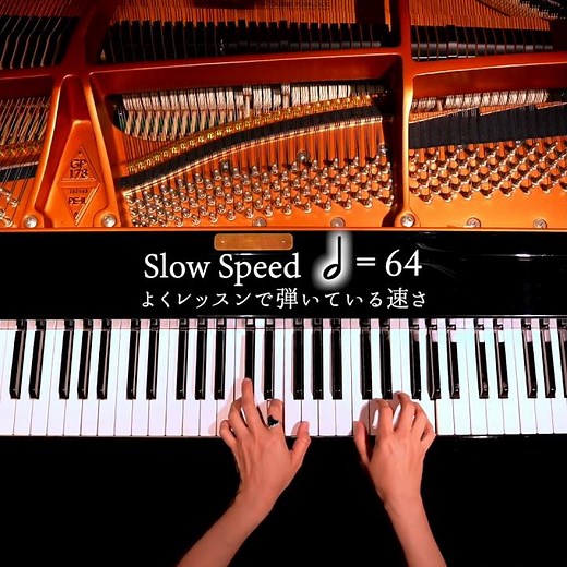 【Actually fast】Czerny-30 Op.849 No.1 - CANACANA #Shorts