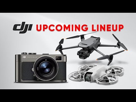 NEW Upcoming DJI Drones & Cameras 2026