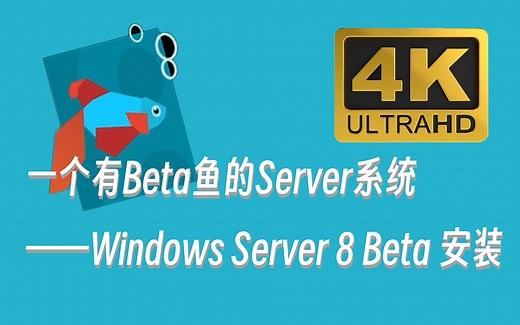特别の系统 | 一个有Beta鱼的Windows Server——Windows Server 8 Beta安装体验