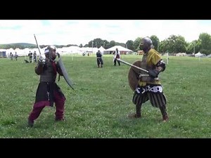 Sir Magnus Ulfgarsson vs. Duke Brannos and Duke Aaron and More - Pennsic Fights 2016