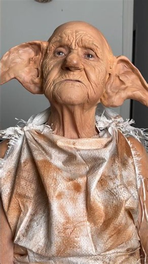 Dobby is a free elf #harrypotter #potterhead #dobby #makeup