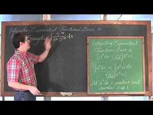 Integrating Exponential Functions Base a Calculus 1 AB