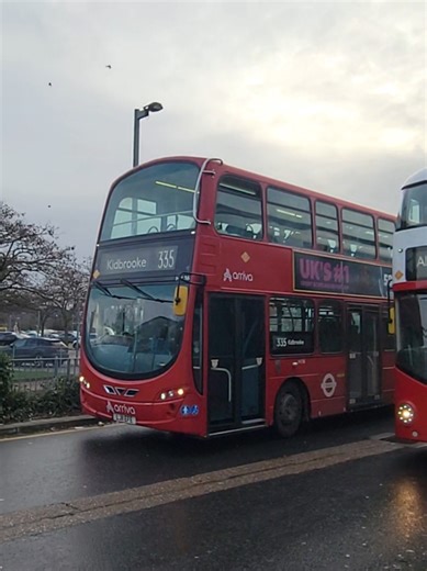 HV36 (LJ11 EFE) on route 335 departing North Greenwich 📅Wednesday 11th February 2025