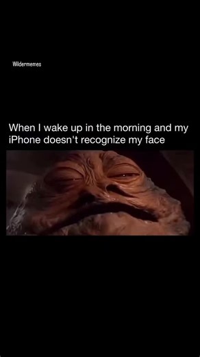 @wilderrmemes on Instagram: "**“Cinematic close-up of an iPhone Face ID lock screen in a dark room at night. The phone lights up slowly, Face ID icon starts scanning with glowing lines. The phone struggles to recognize the face — slight pause — awkward silence. Text appears: ‘Face ID checking your face… and your life choices.’ The scan restarts. The Face ID animation glitches slightly as if judging the user. Dramatic zoom on the face. The phone finally unlocks after a delay. Lock icon opens slow