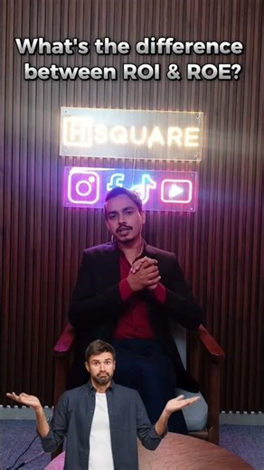 ROI vs ROE!! Explained simply