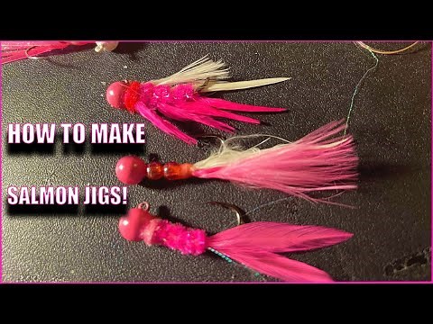 How To Make [Tie] SALMON/STEELHEAD Jigs!