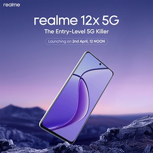 A simple wave can say a lot, to your smartphone. 👋 Be ready to experience the interactive power of #realme12x5G’s air gestures. Launching on 2nd April, 12 Noon. Know more: https://bit.ly/43yX7LU #EntryLevel5GKiller | realme