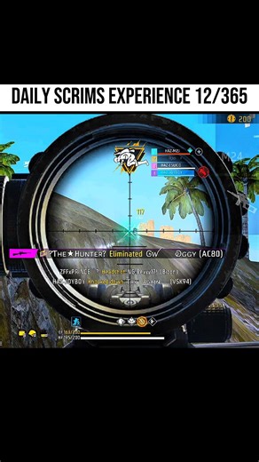 Daily Scrims Experience 12/365 💀 Beginner Mistake Tips Tamil #freefire #ffesports