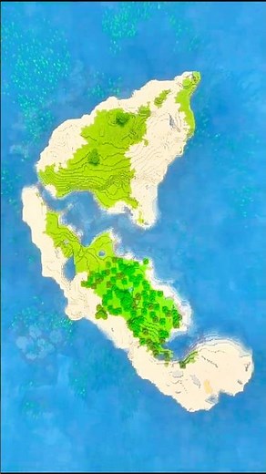 Perfect Two-Player Island Spawn? | Java 26.2 & Bedrock #minecraft #minecraftseed #spawn #mushroom