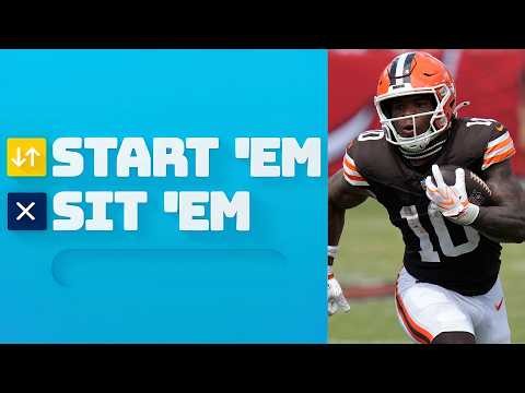 Starts and Sits for Week 3 | NFL Fantasy Football