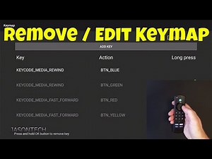 Remove - Edit Keymap On The StbEmu - Color Button