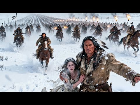 A Cherokee Took In a Lost Bride During the Blizzard — And Her Husband Returned With 300 Warriors