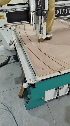 CNC router machine..